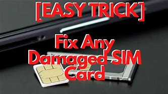 Image result for What Does a Damaged Sim Card Look Like