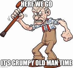 Image result for Old Man Meme Cartoon