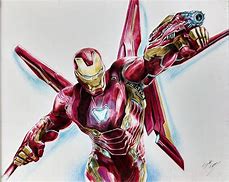Image result for Iron Man Drawing