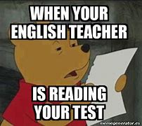 Image result for English Test Meme