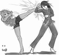 Image result for Anime People Sparring