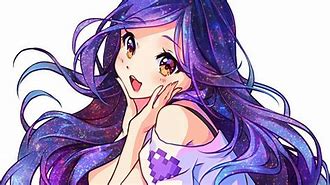 Image result for Hair Drawing Galxy Anime