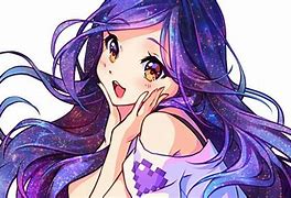 Image result for Anime Pastel Galaxy Girl Drawing