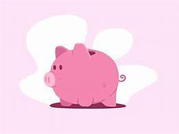 Image result for Piggy Bank Animation GIF