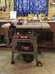 Image result for Craftsman 3.0 Table Saw