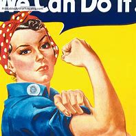 Image result for We Can Do It Feminist Cartoon