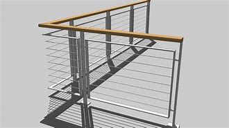Image result for Tubular Railing 3D Warehouse