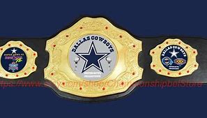Image result for Dallas Cowboys Championship Belt