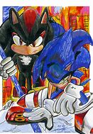 Image result for Shadow Hurts Sonic