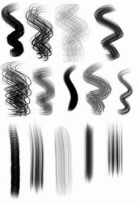 Image result for Photoshop Hair Brush Set