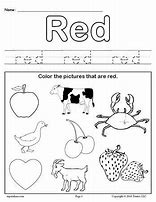 Image result for Red Color Theme Printable