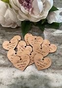 Image result for Wooden Thank You Tags