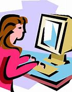 Image result for Library Computer Clip Art