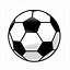 Image result for Soccer Ball Symbol