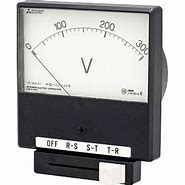 Image result for Electro Mechanical Volt Meter