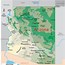 Image result for Arizona Maps Rivers Mountains