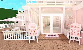 Image result for Roblox Bloxburg Cafe Ideas