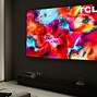 Image result for 55-Inch TCL TV On Wall