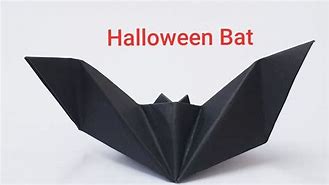 Image result for Halloween Bat Origami