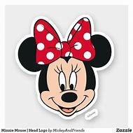 Image result for Mini Mouse Head Decal