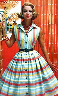 Image result for Vintage 50s Fashion