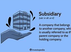 Image result for Subsidiary Company Introduction
