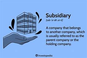 Image result for What Is a Subsidiary