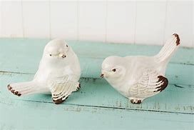 Image result for White Ceramic Birds