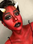 Image result for Demon Face Makeup