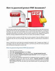 Image result for How to Password Protect a PDF in Adobe Reader