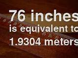 Image result for How Tall Is 76 Inches
