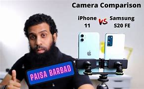 Image result for iPhone 11 vs S20 Camera