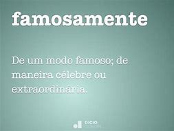 Image result for famosamente