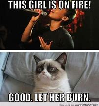 Image result for This Girl Is On Fire Meme