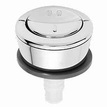 Image result for chrome bathroom flushing buttons