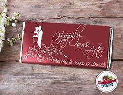 Image result for Wedding Day Chocolate Wrappers