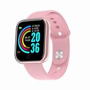 Image result for Pink Smartwatch with a Fix Strap