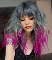 Image result for Pink Silver Hair