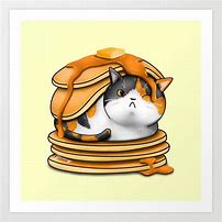 Image result for Pancake Cat Art