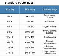 Image result for Computer Printer Paper Size