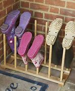 Image result for DIY Boot Rack Rustic