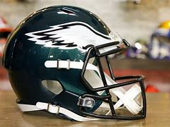 Image result for Eagles Football Helmet