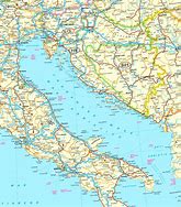Image result for Croatia Adriatic Sea Map