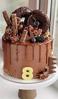 Image result for Happy 8th Birthday Cake