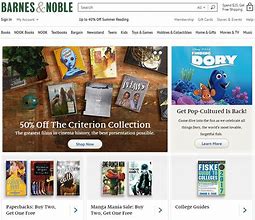 Image result for Barnes and Noble Website