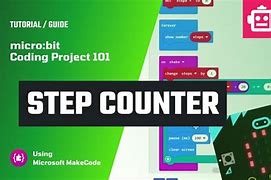 Image result for Micro Bit Step Counter