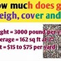 Image result for 1 Cubic Meter of Gravel to Kg