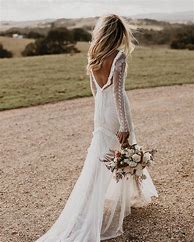 Image result for Boho Wedding Dresses with Sleeves