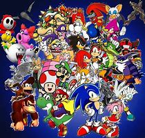 Image result for Nintendo Sega Characters