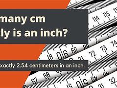 Image result for How Many Inches in a Cm